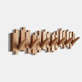 Folding style solid Wood Wall Hook